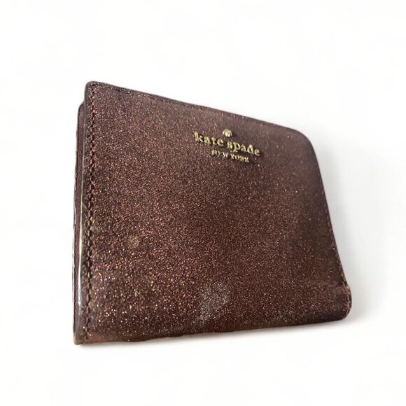 Kate Spade Glittery Purple Wallet - Picture 6 of 6